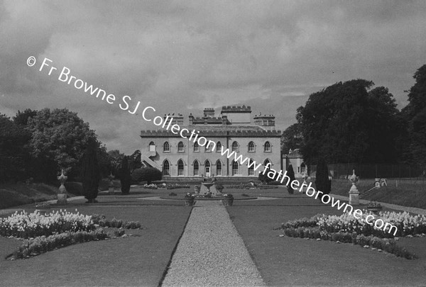 MOORE ABBEY AS CONVENT OF MARY IMMACULATE FROM EAST   THE GARDEN